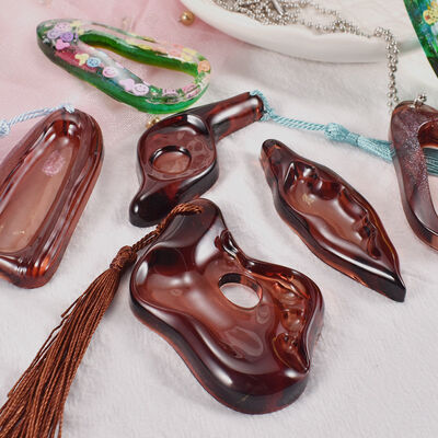 DIY Crystal Dropper Mold, Shaped Retro Pendant Necklace Pendant Jewelry, Silicone Mold, Spot Wholesale