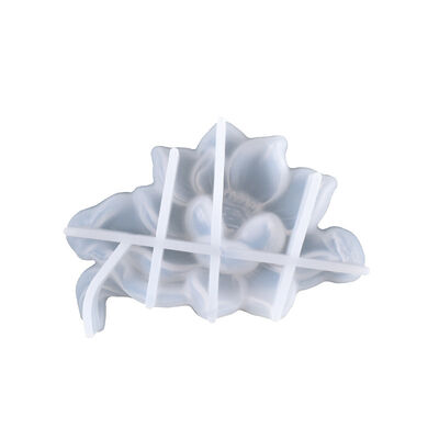 DIY Crystal Dropper Mold Creative Lotus Switch Wall Sticker Decoration Silicone Mold Spot Wholesale
