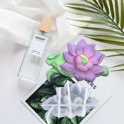 DIY Crystal Dropper Mold Creative Lotus Switch Wall Sticker Decoration Silicone Mold Spot Wholesale

