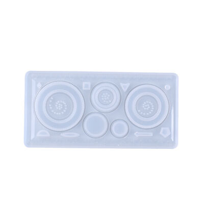 DIY Crystal Dropper Ruler Mold Wanhua Ruler Student Supplies Self-made Stationery Silicone Mold
