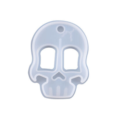 DIY Crystal Dropping Glue Mold Fun Play Defense Skull Fist Buckle Silicone Mold Spot Wholesale