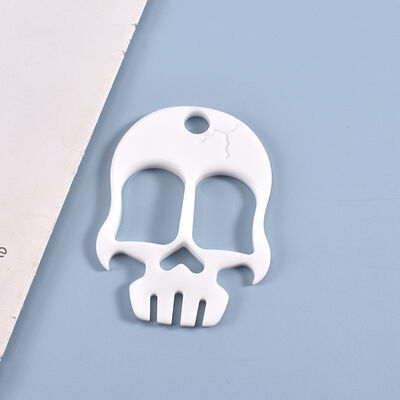 DIY Crystal Dropping Glue Mold Fun Play Defense Skull Fist Buckle Silicone Mold Spot Wholesale