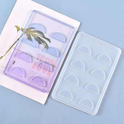 DIY Crystal Dropper Mold, Self-made Eyelash Tray, Silicone Mold Manufacturer, Direct Sales, Spot Wholesale