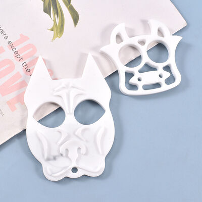 DIY Crystal Dropper Mold Creative Dog Face Cow Face Fist Buckle Silicone Mold Manufacturer Spot Wholesale