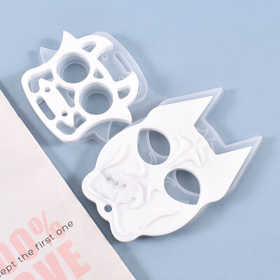 DIY Crystal Dropper Mold Creative Dog Face Cow Face Fist Buckle Silicone Mold Manufacturer Spot Wholesale