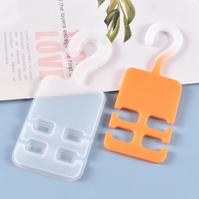 DIY Crystal Dropper Mold Hanging Hanger Car Multifunctional Hook Silicone Mold Spot Wholesale