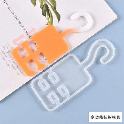 DIY Crystal Dropper Mold Hanging Hanger Car Multifunctional Hook Silicone Mold Spot Wholesale