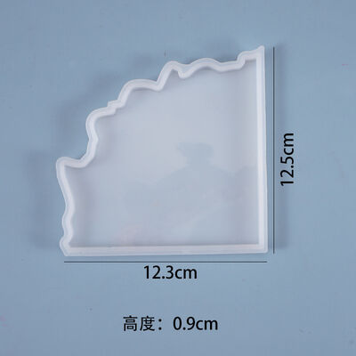 DIY Crystal Epoxy Mold, Irregular Tableware, Cup Mat, Splicing Jewelry, Decorative Mirror, Silicone Mold