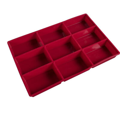 DIY Handmade Soap Mold, 9-piece Large Rectangular Soap Mold, Nine-grid Rectangular Mirror Silicone Mold