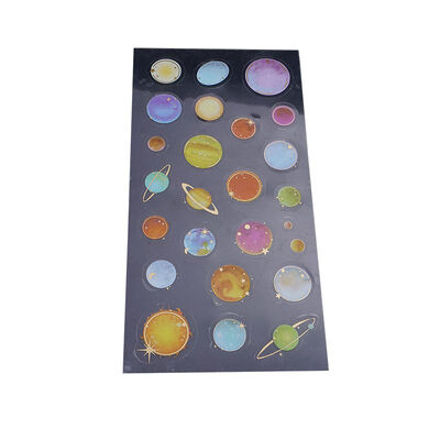 Mobile Phone Decal Material, Transparent Material, Sticker, Perfume Planet Crystal Sticker, Crystal Epoxy