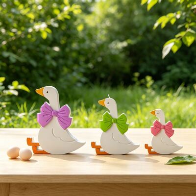 DIY Cross Border New Large, Medium And Small Butterfly Knot White Goose Aromatherapy Gypsum Candle Decoration Silicone Mold