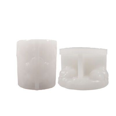 Cross Border Halloween Relief Ghost Candle Cup Pumpkin Ghost Altar Candle Holder Ornament Silicone Mold