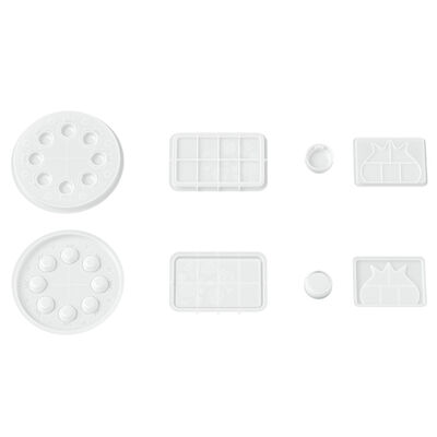 Ins Style Pomegranate Relief Tray Silicone Mold DIY Porous Pomegranate Ornament Storage Box Mold
