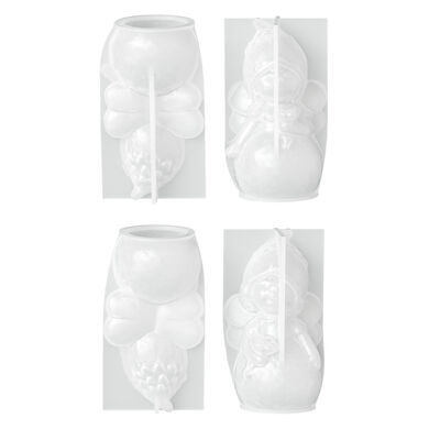 Cross Border Three-dimensional Flower Fairy Flower Fairy Silicone Mold DIY Aromatherapy Gypsum Candle Decoration Mold
