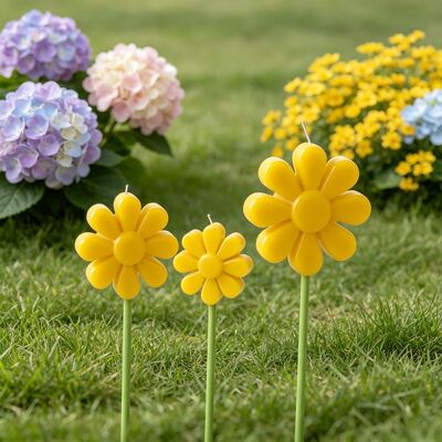 Ins Countryside Gardening Decoration Flowers And Leaves Insert Signature Silicone Mold DIY Aromatherapy Candle Gypsum Mold