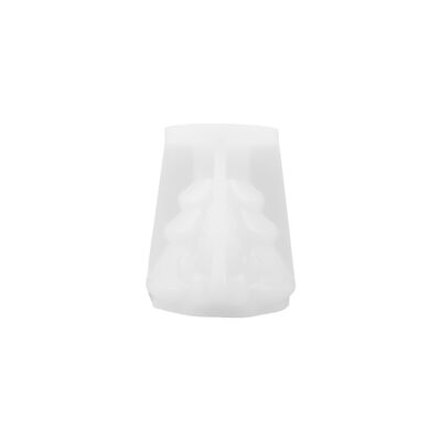 3D Christmas Tree Faceless Elderly Butterfly Knot Aromatherapy Candle Pendant Dropping Plaster Silicone Mold