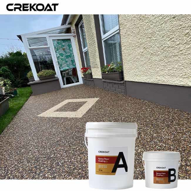 UV-Resistant Stone Epoxy Driveway Natural Glow Pebbles For Outdoor ...
