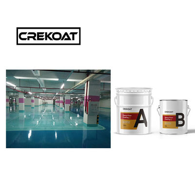 Fast Drying Chemical Resistant Industrial Epoxy Floor Coating Gloss Finish 1mm
