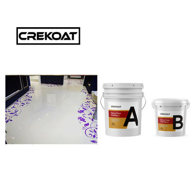 Drying Acid Resistant Epoxy Resin Floor Coating Dust Free 3mm Self Leveling