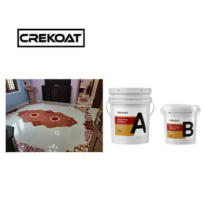 Crystal Waterproof Epoxy Resin Floor Coating Absolutely Immune 3D