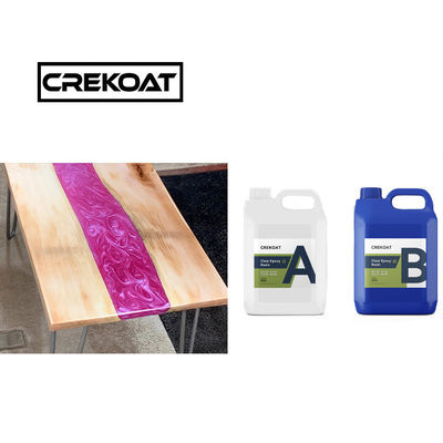 Wood Clear Casting Epoxy Resin Heat Resistance UV Resistant Resin Low Exotherm