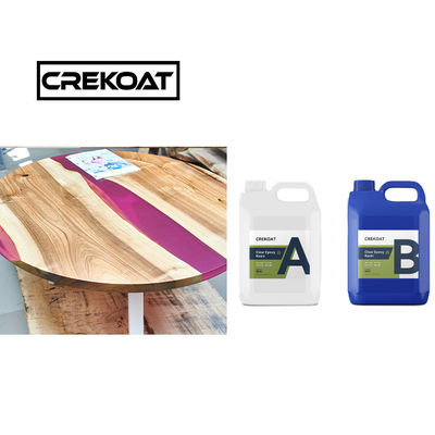 Hardness 2 Part Self Leveling Epoxy Resin Low Viscosity For Casting Molding