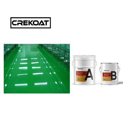WB Waterborne Epoxy Floor Coating / Paint Moisture Proof Chemical Resistant