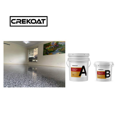 High Solids Polyaspartic Floor Coating / Paint Low Odor 1:1 Mix Ratio