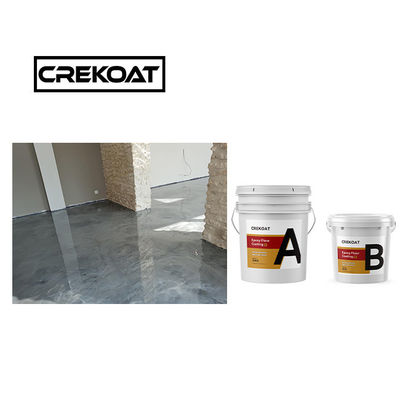 Odorless Heavy Duty Epoxy Resin Coating 1mm Metallic Dynamic