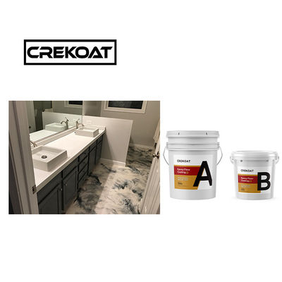 Odorless Pure Anti Slip Epoxy Floor Coating Low Viscosity Zero VOC