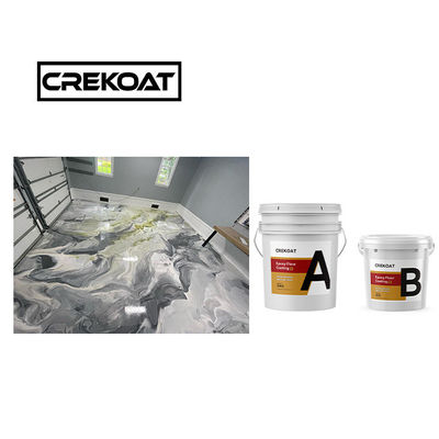 Unmatched Countertop Metallic Epoxy Floor Coating Zero VOC Seamless High Build