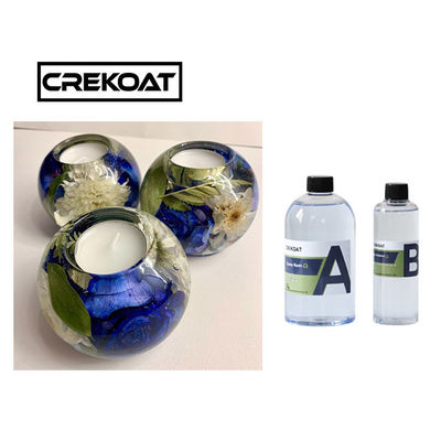 MSDS Liquid Glass Epoxy Resin Casting And Coating Self Degassing