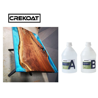 Crystal Clear Liquid Glass Epoxy Resin For River Table Casting