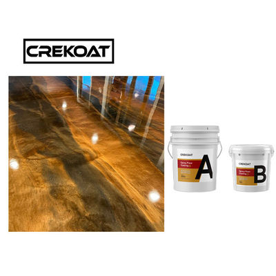 Long Lasting Metallic 3d Epoxy Flooring Coating For Wood Brick