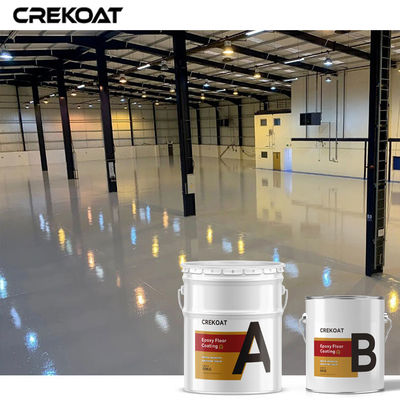 Polyaspartic Industrial Epoxy Floor Coating Longer Service Life MSDS