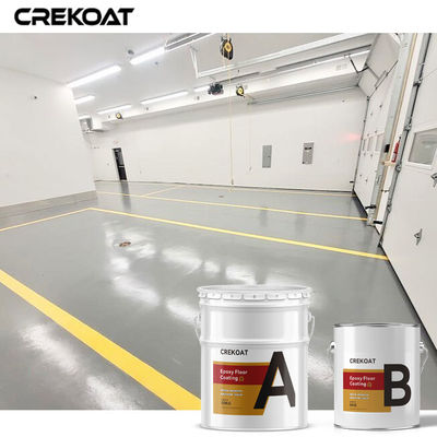 Water Based Self Leveling Industrial Epoxy Floor Coating Non Toxic High Gloss