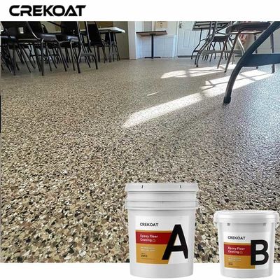 TDS Colour Flake Epoxy Resin Floor Coating Liquid Resistant
