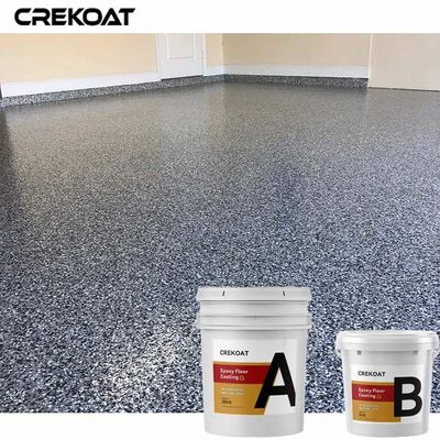 Unique Decorative Flakes Epoxy Resin Floor Coating For Home And Industrial