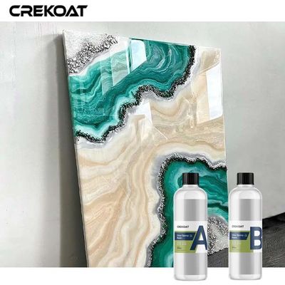 Versatile Top Coat Crystal Clear Epoxy Resin For Artworks Jewelry And Tabletops