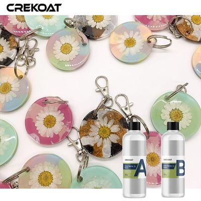 Non Toxic Crafting Super Gloss Clear Epoxy Resin Resistance To Scratching