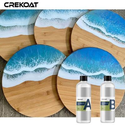 Low VOC Self Leveling Clear Epoxy Resin For Craft Jewelry Canvas Painting