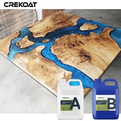 Stunning Deep Pour Epoxy Resin Capturing The Essence Of Wood Landscapes