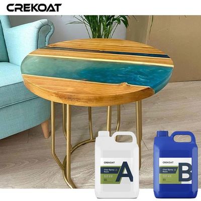 Chemical Barrier UV Stabilized Resin Clear Matte Epoxy For Outdoor Sculptures