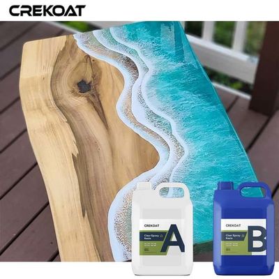 Aesthetics Deep Pour Epoxy Resin For Countertops Encapsulating Diverse Objects