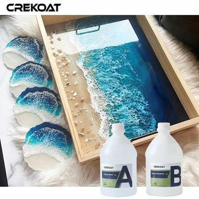 1/1 Mix Ratio Clear Epoxy Resin High Durability For Both Indoor And Outdoor Use