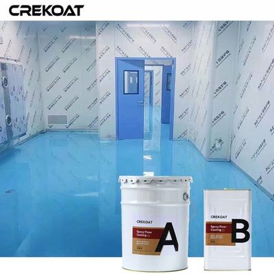 Seamless Industrial Epoxy Paint For Concrete Transition Between The Floor And Walls