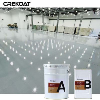 Self-Leveling Industrial Epoxy Floor Coating Customizable For Specific Needs