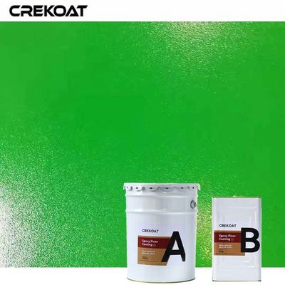 Non-Slip Industrial Epoxy Floor Coating Can Be Combines Resin With Aggregates