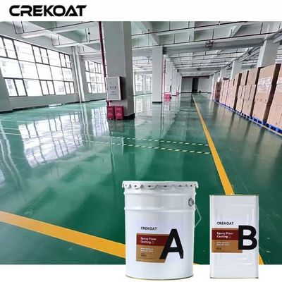 UV-Resistant Industrial Epoxy Floor Coating Maintaining Color And Integrity In Sunlight