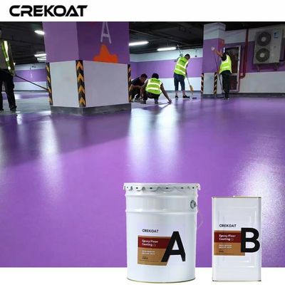 Fast Recoat Times Industrial Epoxy Floor Coating Offer Unique Metallic Finish